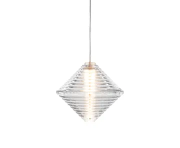 Press Cone pendant LED 34 cm - Clear - Tom Dixon