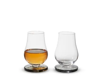 Puck whiskey glass 17.5 cl 2-pack - Clear - Tom Dixon