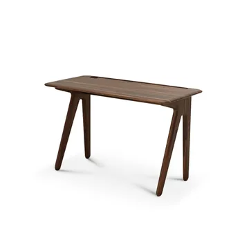 Slab desk 60x120 cm - Oak smoked - Tom Dixon