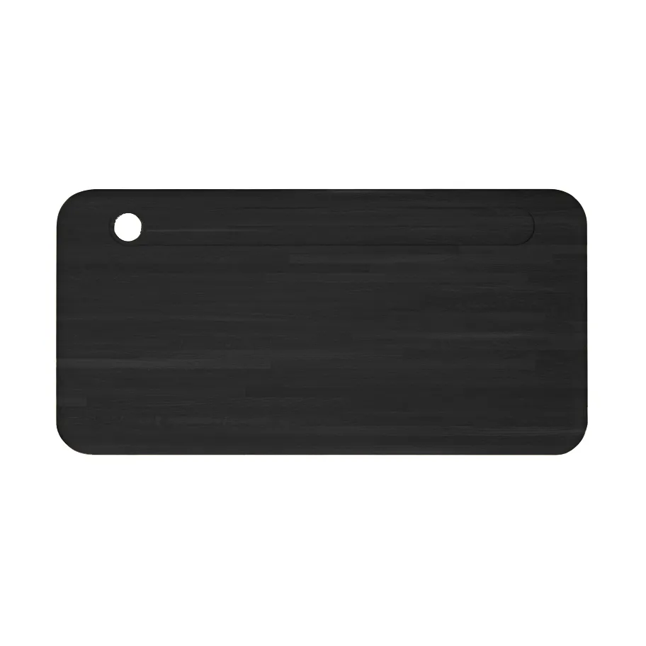Slab Individual desk 60x120 cm, Black oak Tom Dixon