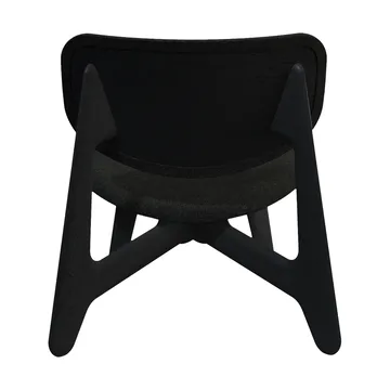 Slab lounge chair upholstered seat - Natural brushed oak-Hallingdal 0180 CMHR - Tom Dixon