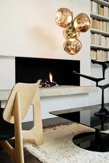 Spin candleholder - Black - Tom Dixon
