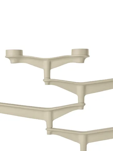 Spin candleholder - Putty - Tom Dixon
