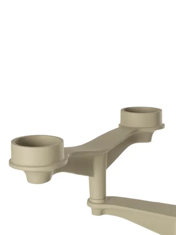Spin candleholder - Putty - Tom Dixon