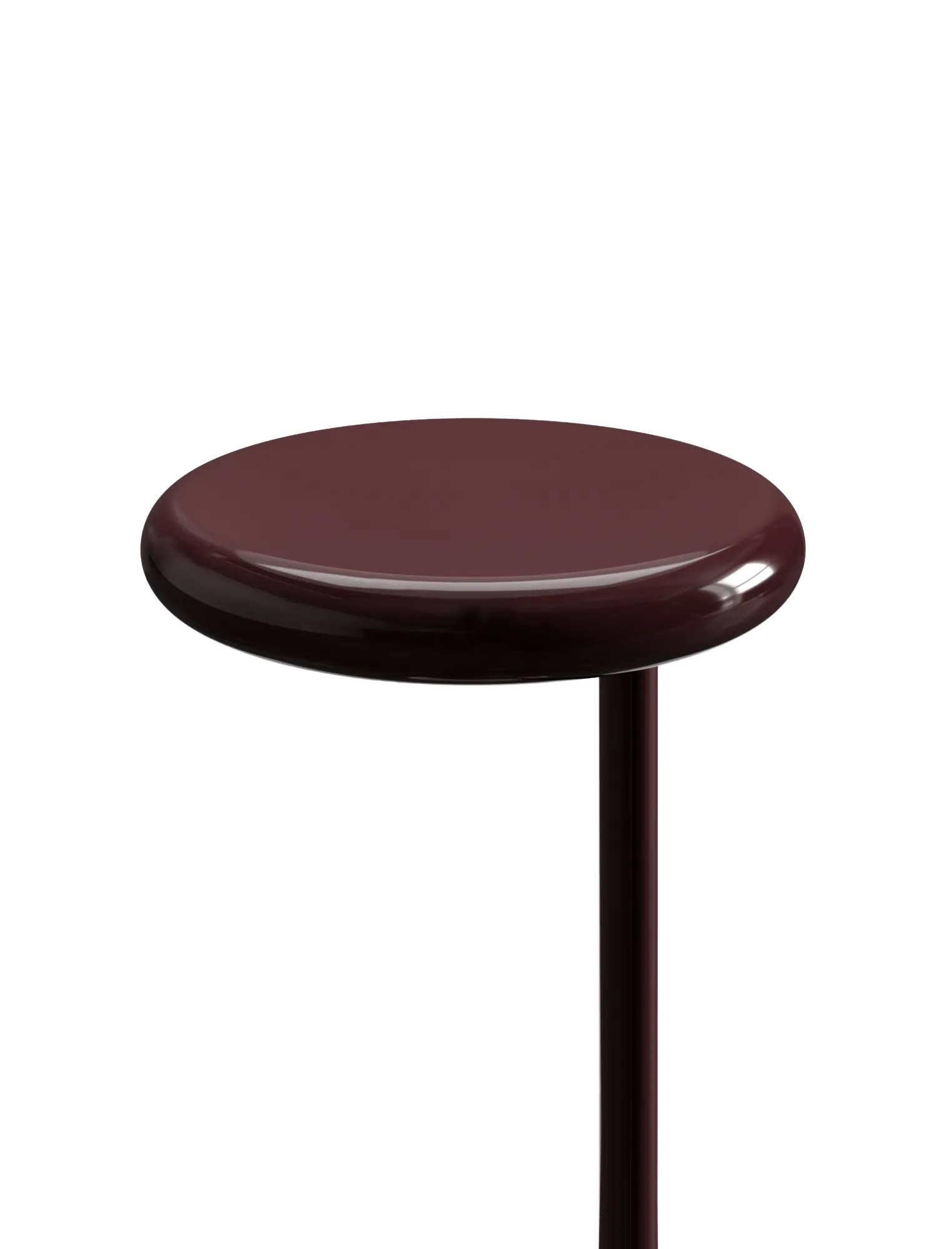Spot side table, Burgundy, Ø55x33 cm Tom Dixon