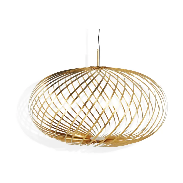 Spring pendant LED brass - Medium - Tom Dixon
