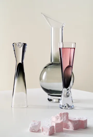 Tank champagne glass 2-pack - black - Tom Dixon
