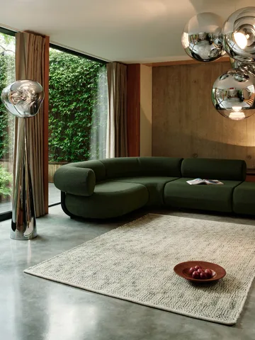 Tweed rug - Green 200x300 cm - Tom Dixon