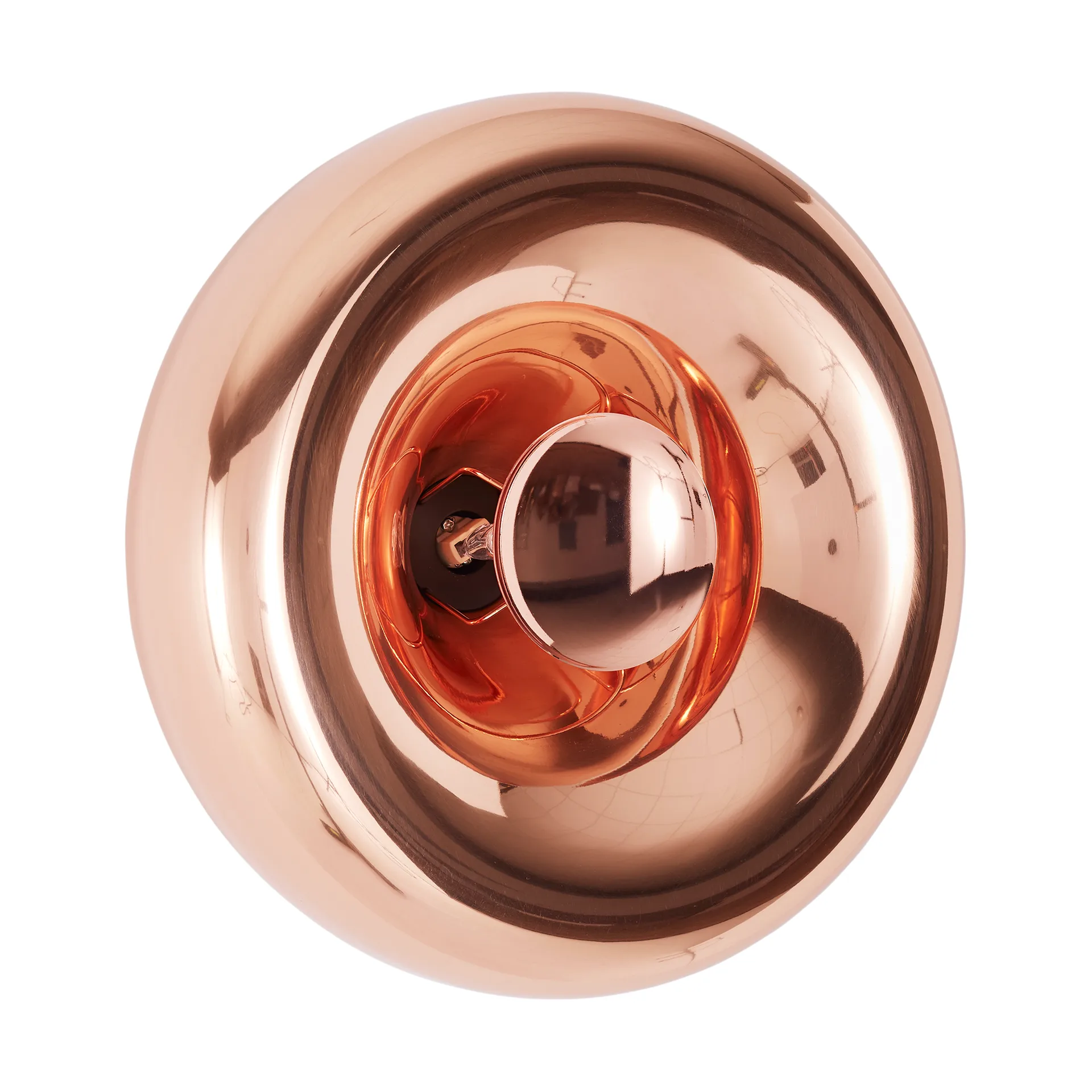 Void Surface wall lamp LED Ø30 cm, Copper Tom Dixon
