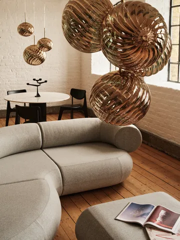 Whirl pendant Ø45 cm - Gold - Tom Dixon