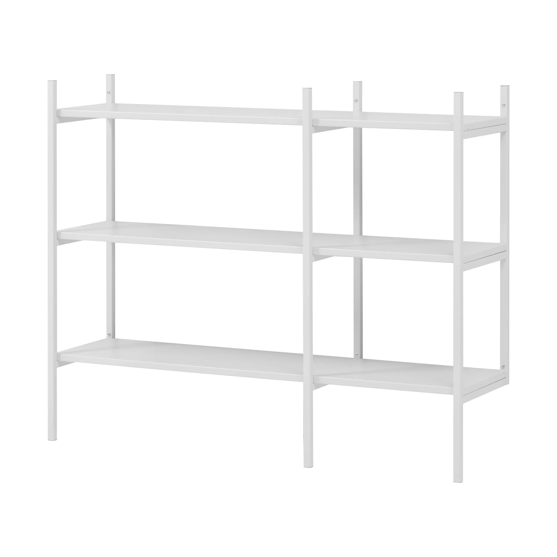 Portal bookcase small, White, 123 cm,  TÔNN furniture