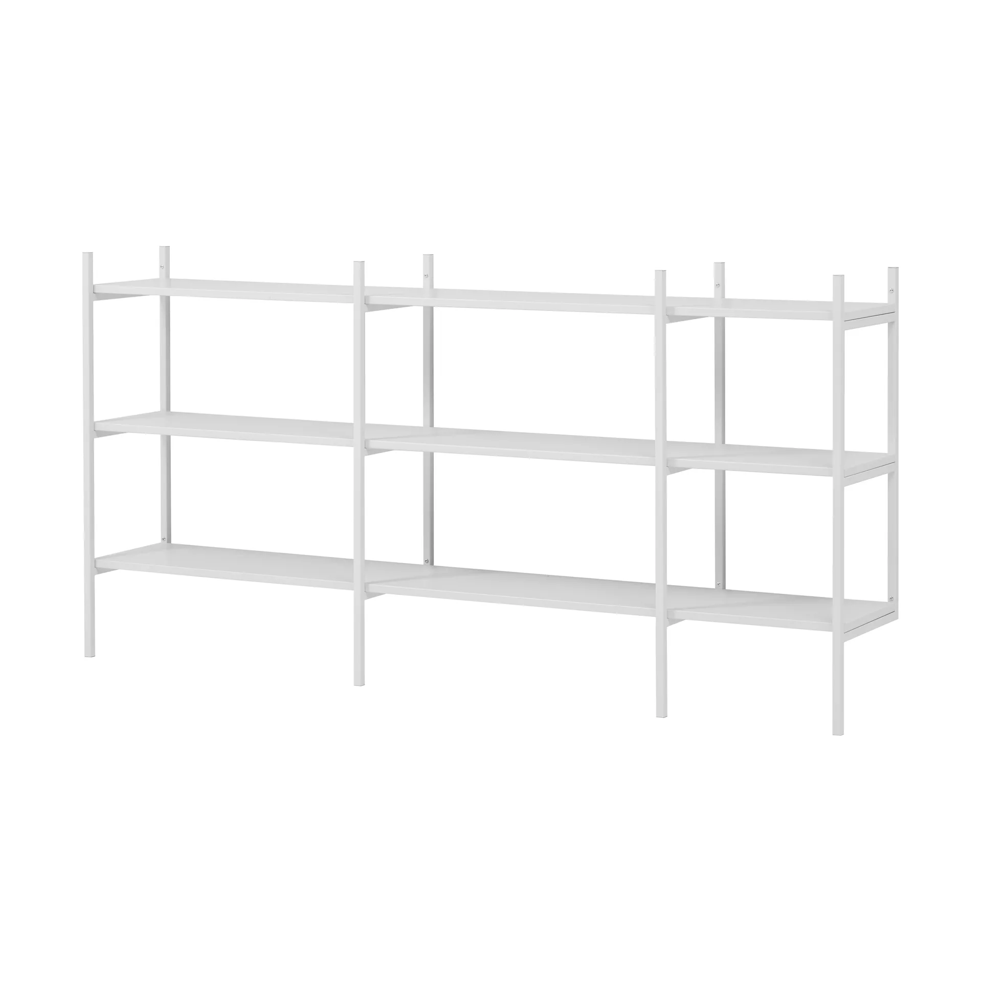 Portal bookcase small, White, 201 cm,  TÔNN furniture