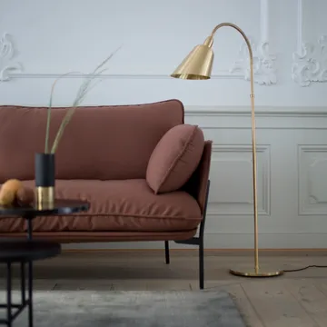 Bellevue AJ7 floor lamp - brass - &Tradition