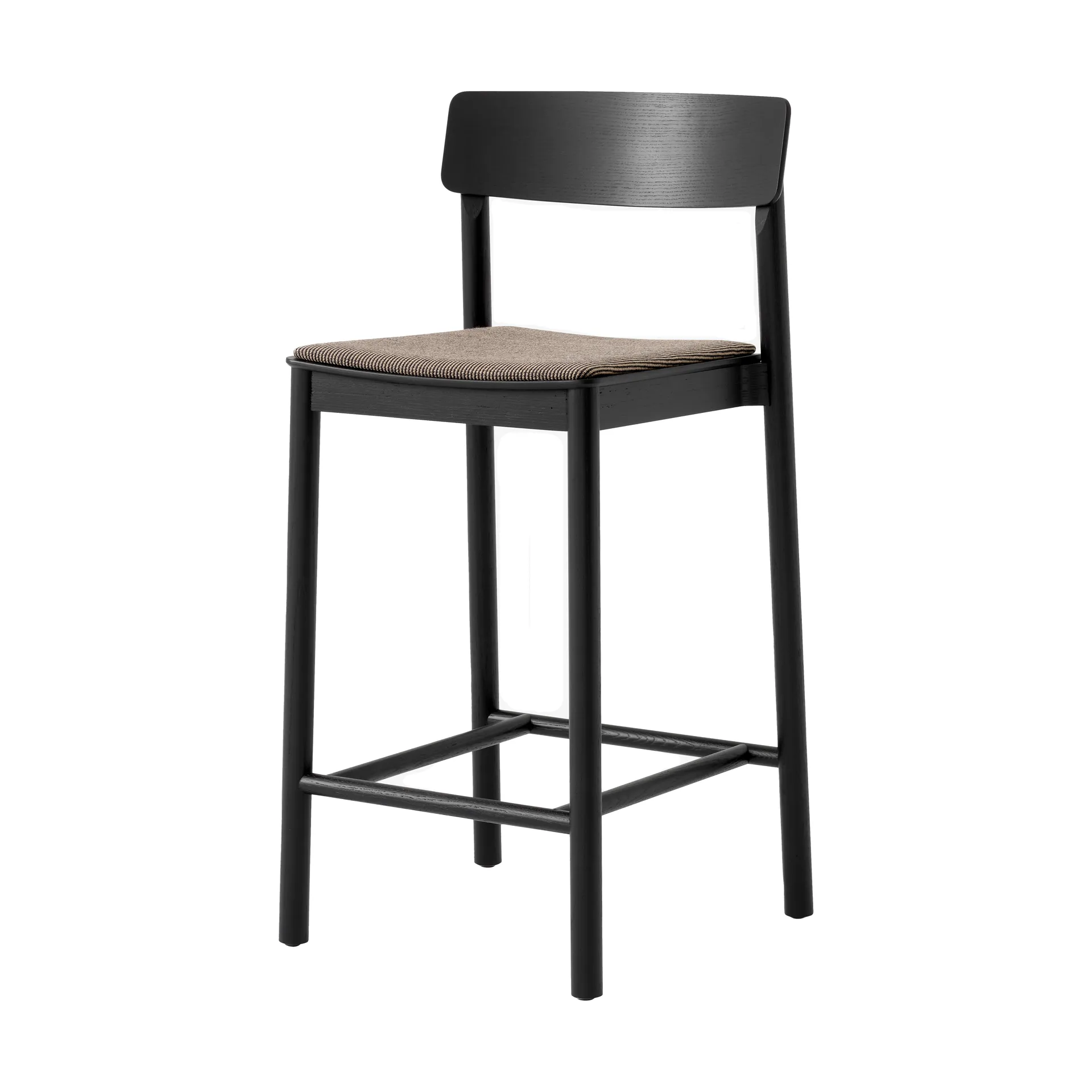 Betty TK14 Counter Chair 65 cm, Fuse 0351-black laquered ash &Tradition