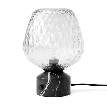 Blown table lamp SW6 - Black marble - &Tradition