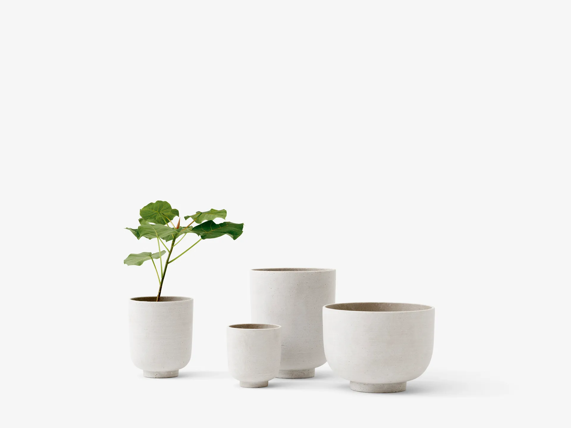 Collect SC72 flower pot tall Ø20 cm, Milk &Tradition