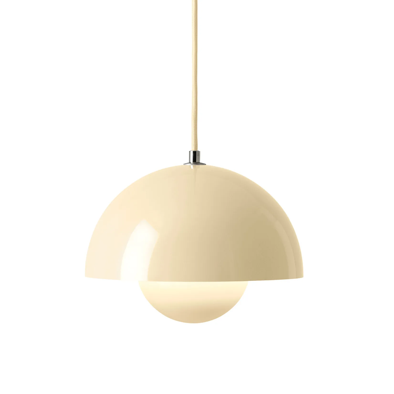 Flowerpot VP1 pendant lamp, Ivory &Tradition