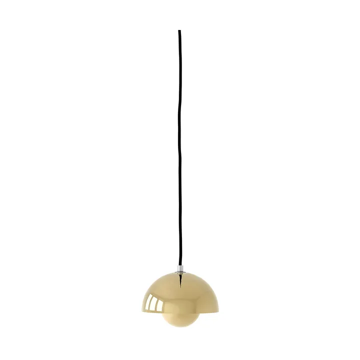 Flowerpot VP10 pendant lamp - Brass - &Tradition