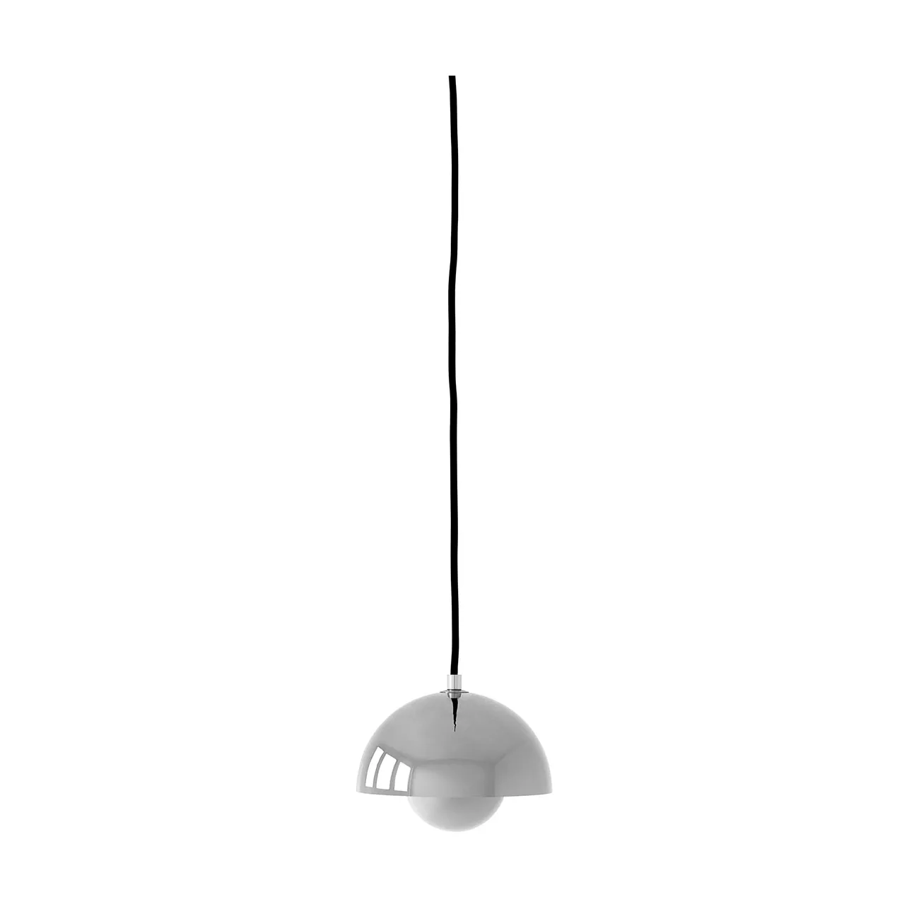 Flowerpot VP10 pendant lamp, Chrome &Tradition