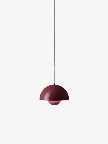 Flowerpot VP7 pendant lamp - Dark plum - &Tradition