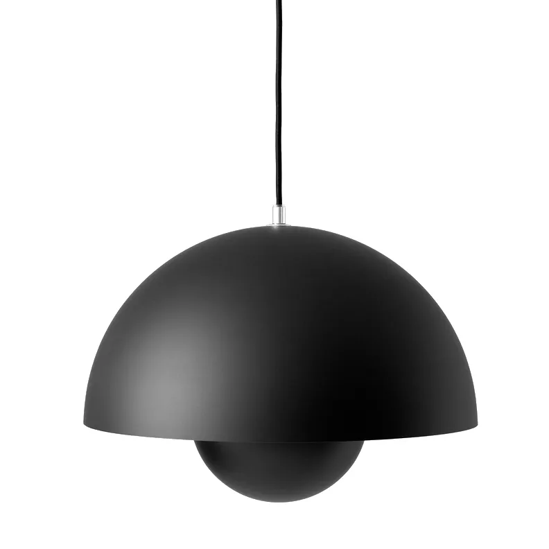 Flowerpot VP7 pendant lamp, matte black &Tradition