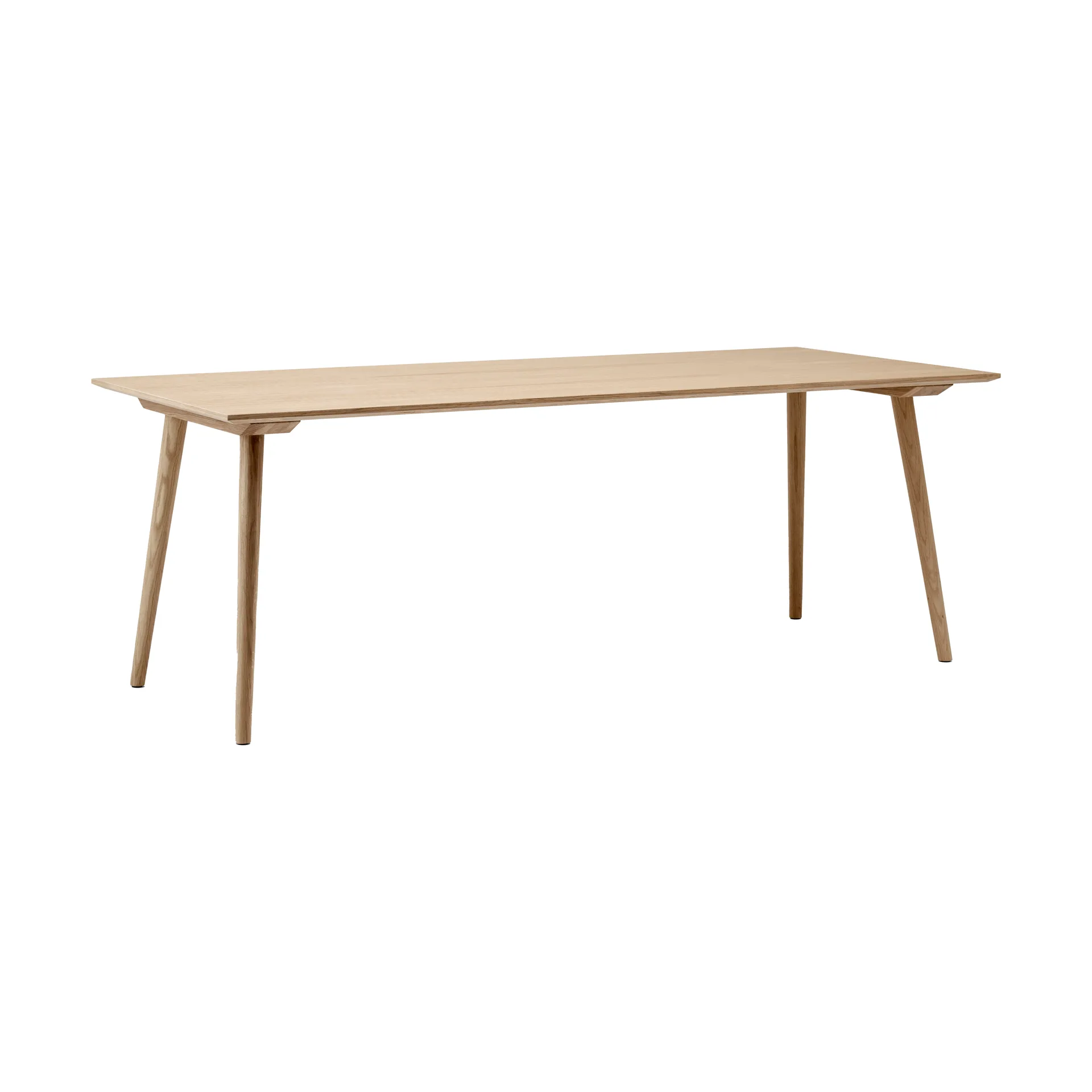 In Between table SK5, Clear lacquered oak &Tradition