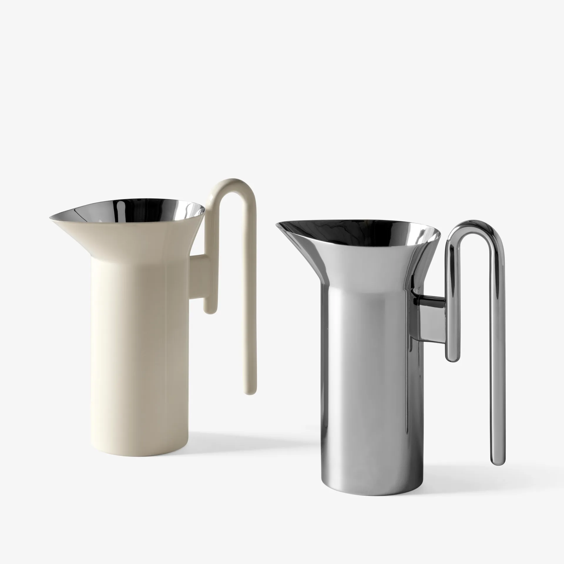 Momento JH38 pot 1 liter, Polished Steel &Tradition