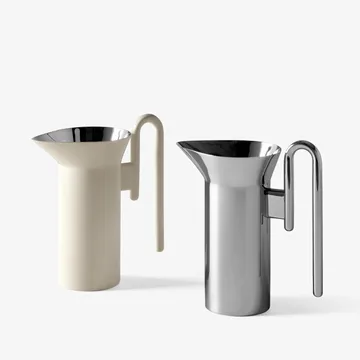 Momento JH38 pot 1 liter - Polished Steel - &Tradition