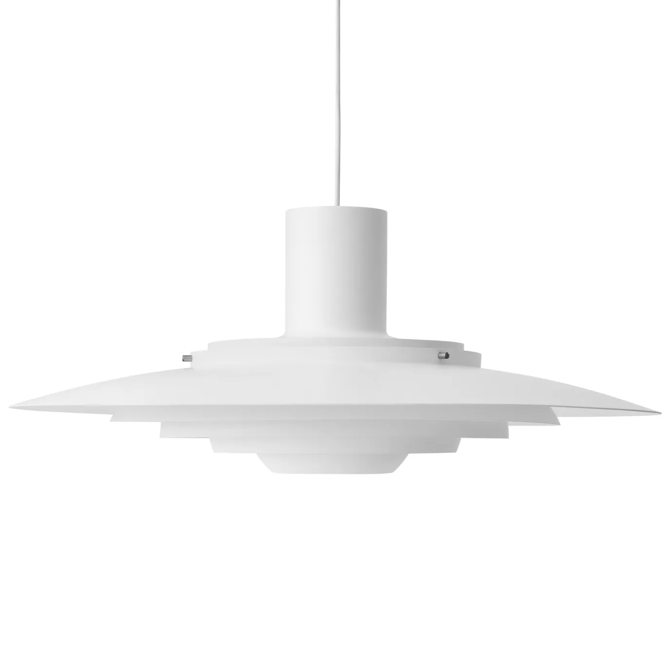 P376 ceiling lamp KF2, Matte white &Tradition