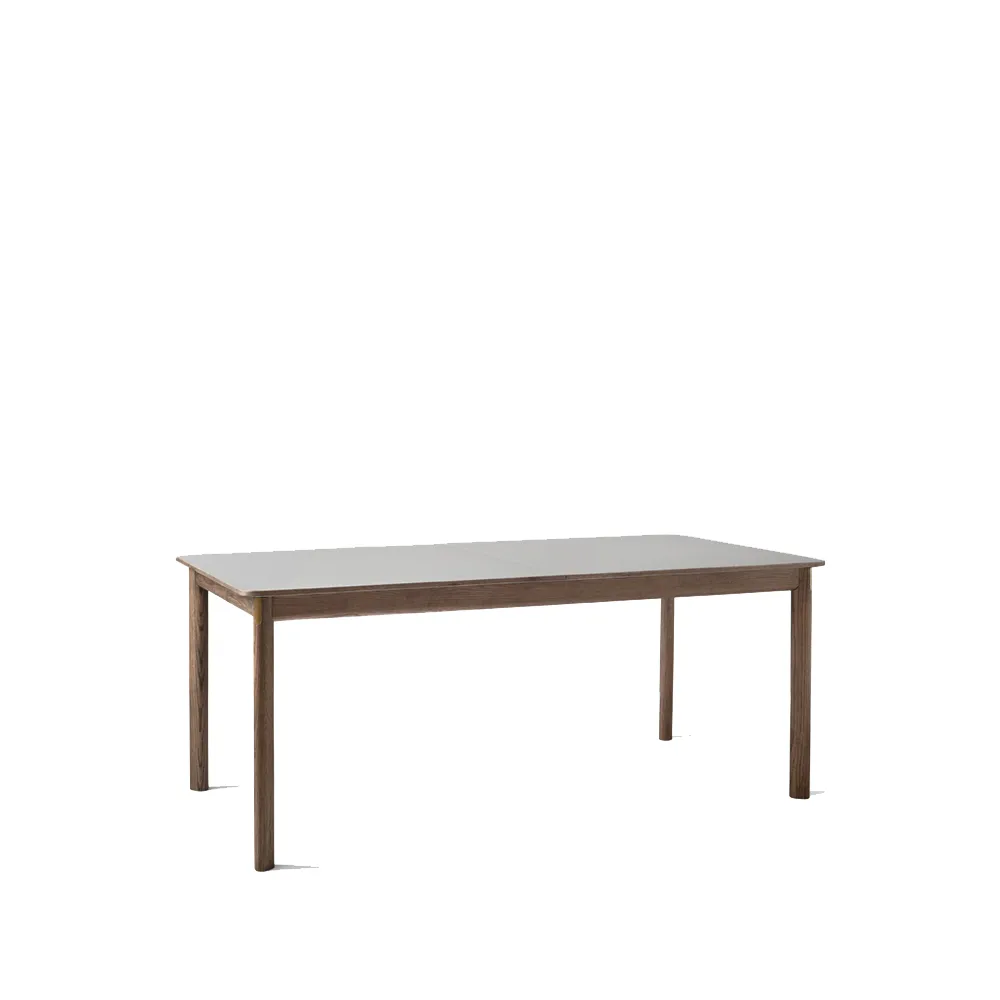Patch HW1 dining table, Griogo londra. smoked oiled oak stand &Tradition