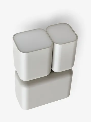 Tabata LN10 wall lamp - Silk grey - &Tradition