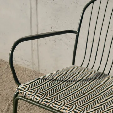 Thorvald chair SC94/SC95 seat pad - Sunbrella Marquetry Bora - &Tradition