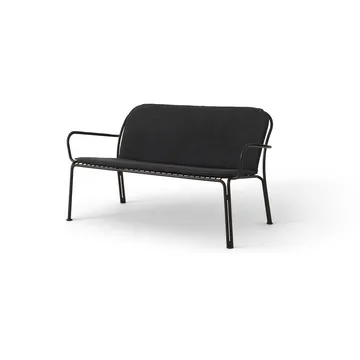 Thorvald SC110 lounge sofa - Warm black, 143 cm - &Tradition