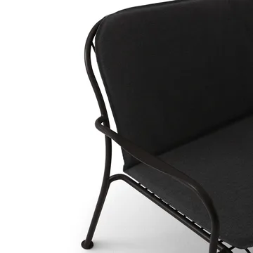 Thorvald SC110 lounge sofa - Warm black, 143 cm - &Tradition