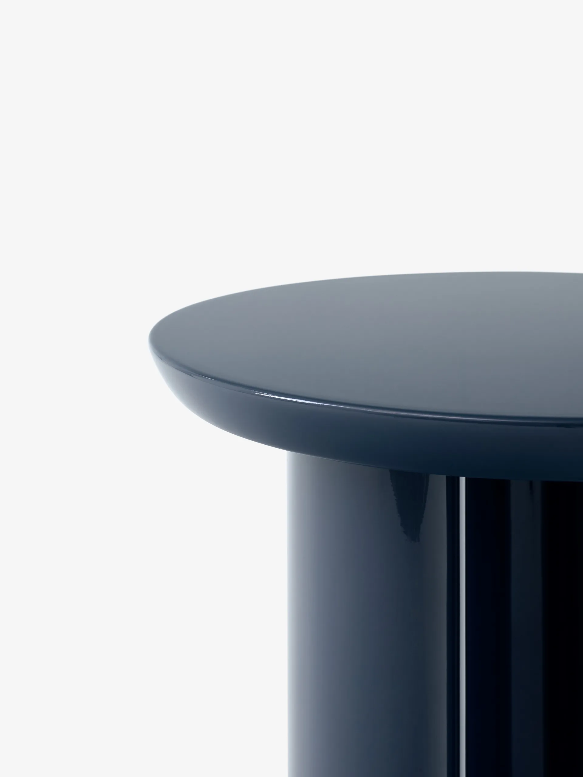 Tung JA3 side table, Steel blue &Tradition