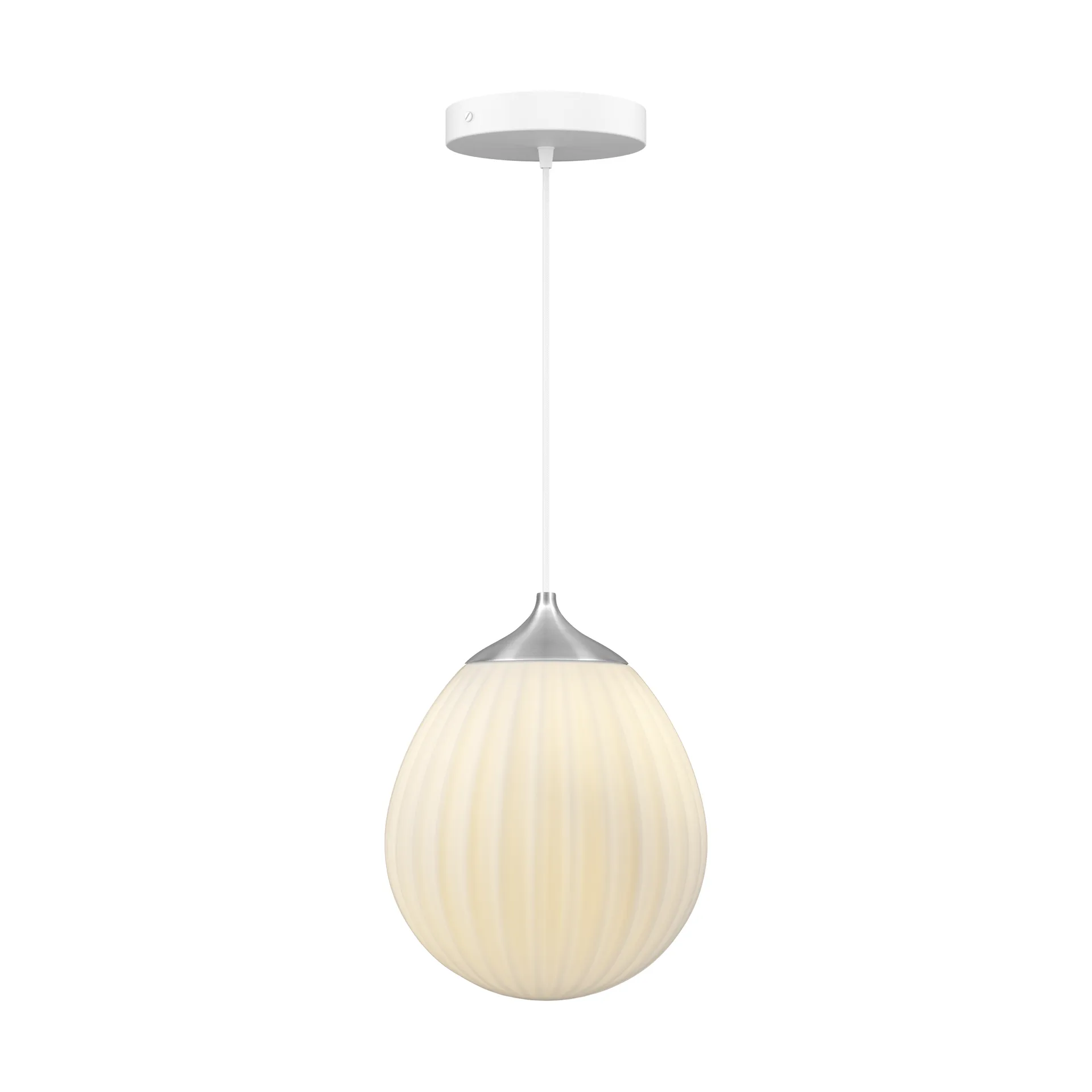 Around The World pendant mini, Brushed steel Umage