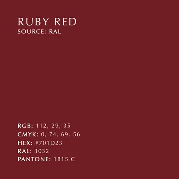 Asteria ceiling lamp - ruby (wine red) - Umage