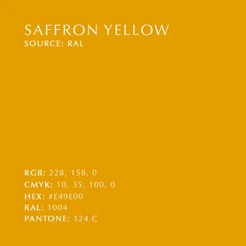 Asteria ceiling lamp - Saffron yellow - Umage