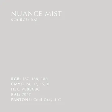 Asteria Micro ceiling lamp - Nuance Mist - Umage