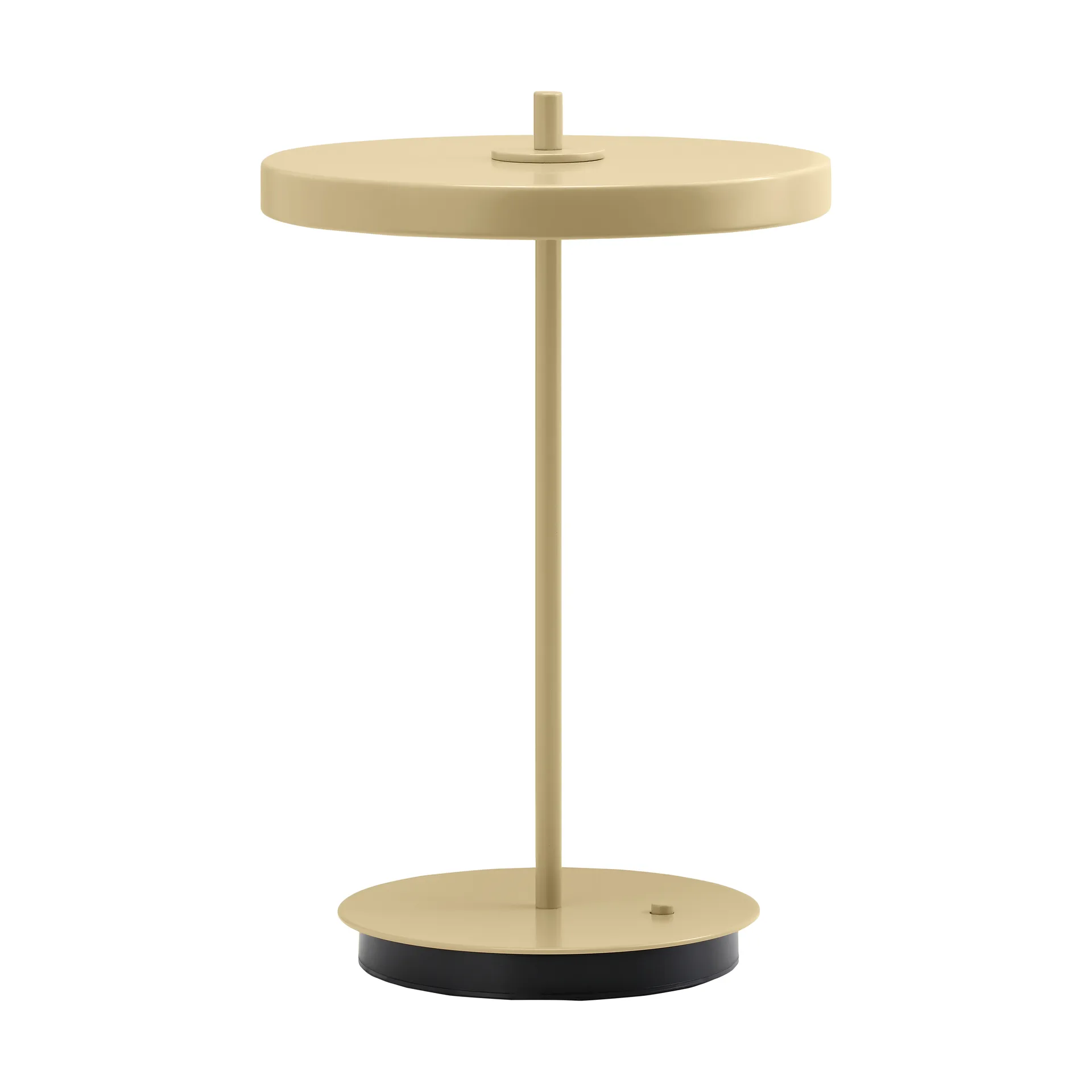 Asteria Move portable table lamp, Monochrome-butter yellow Umage