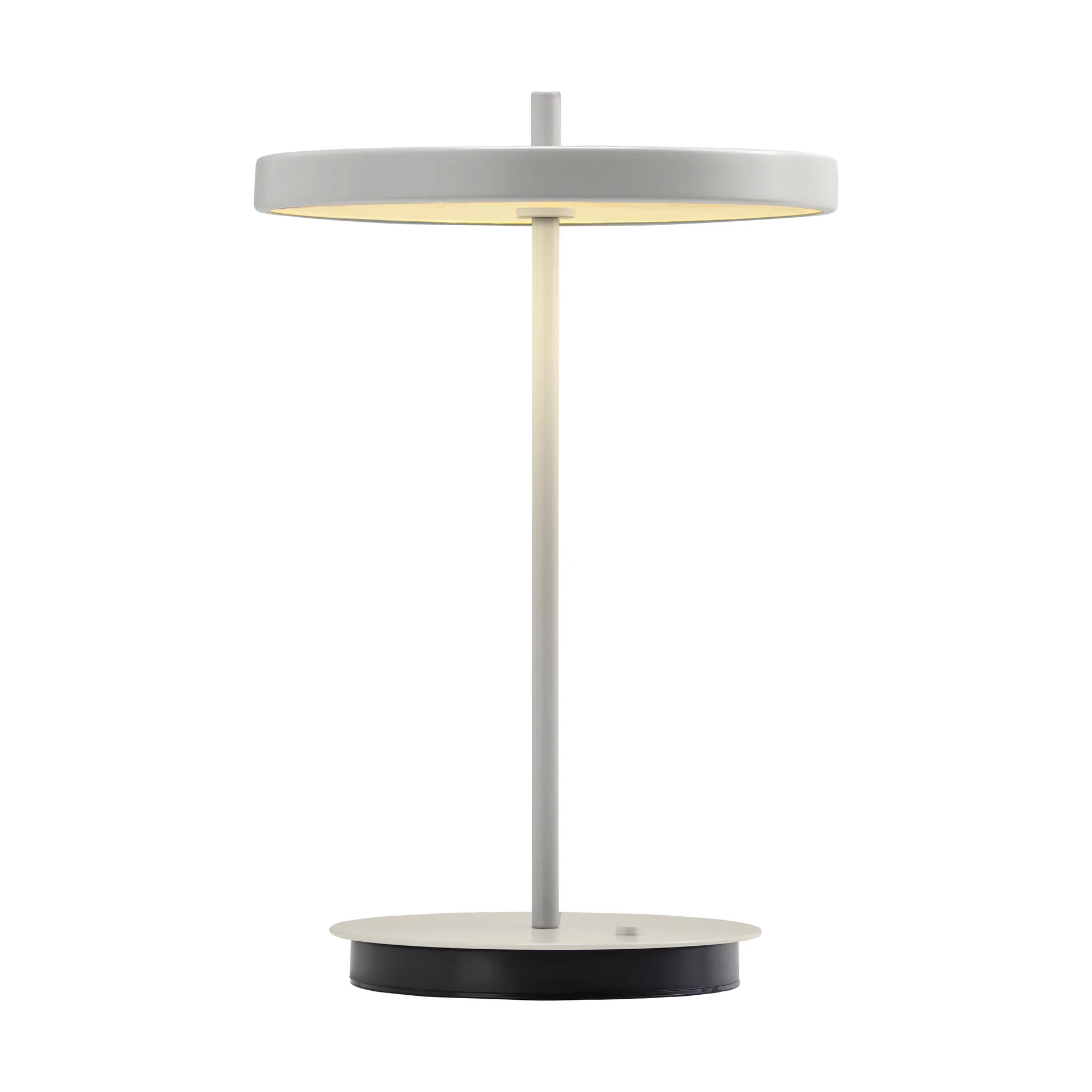 Asteria Move portable table lamp, Monochrome-nuance mist Umage