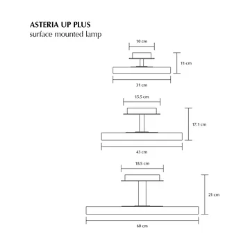 Asteria Up plus mini - Pearl White - Umage