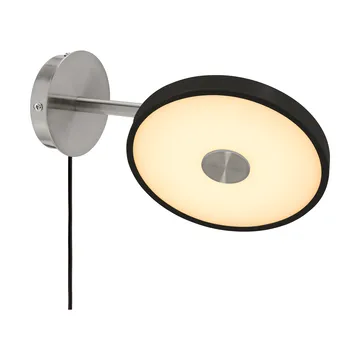 Asteria Wall wall lamp - Short, Black-chrome - Umage