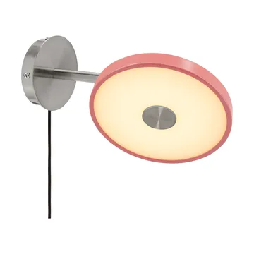 Asteria Wall wall lamp - Short, Nuance rose-chrome - Umage