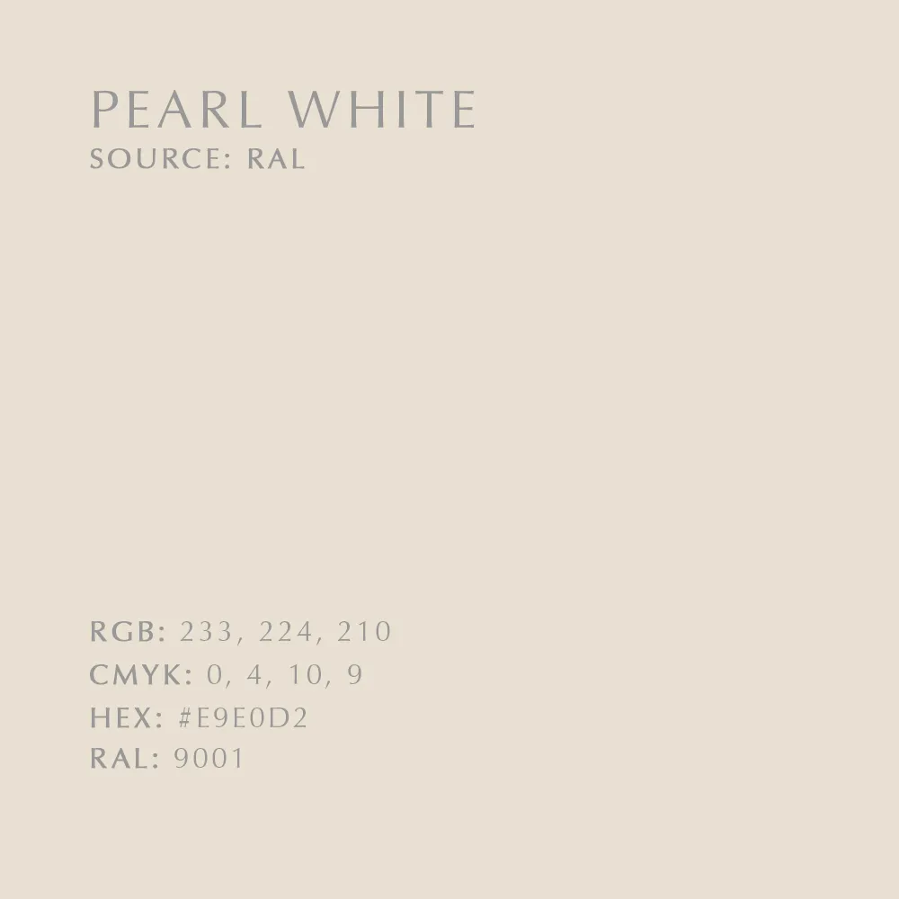 Butterflies hook medium, Pearl white Umage