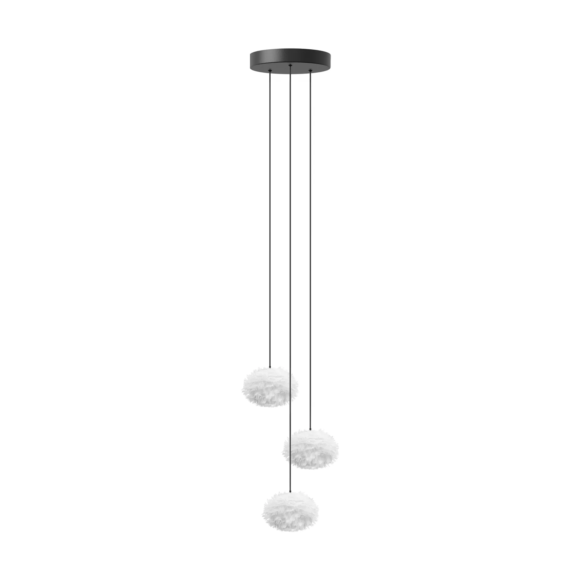 Eos Nano pendant, White, cluster 3 Umage