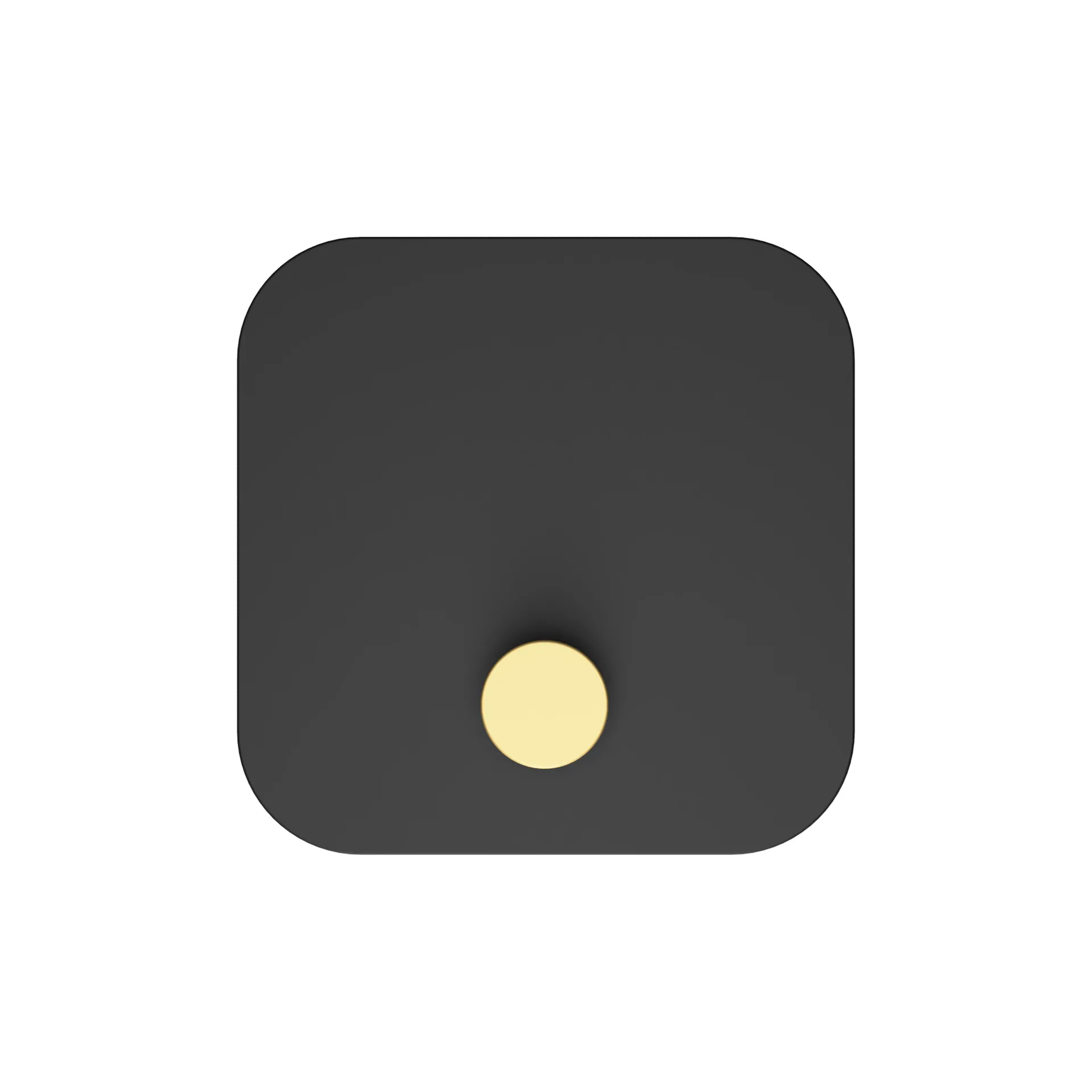 Hang in There wall hanger, Black-brass Umage
