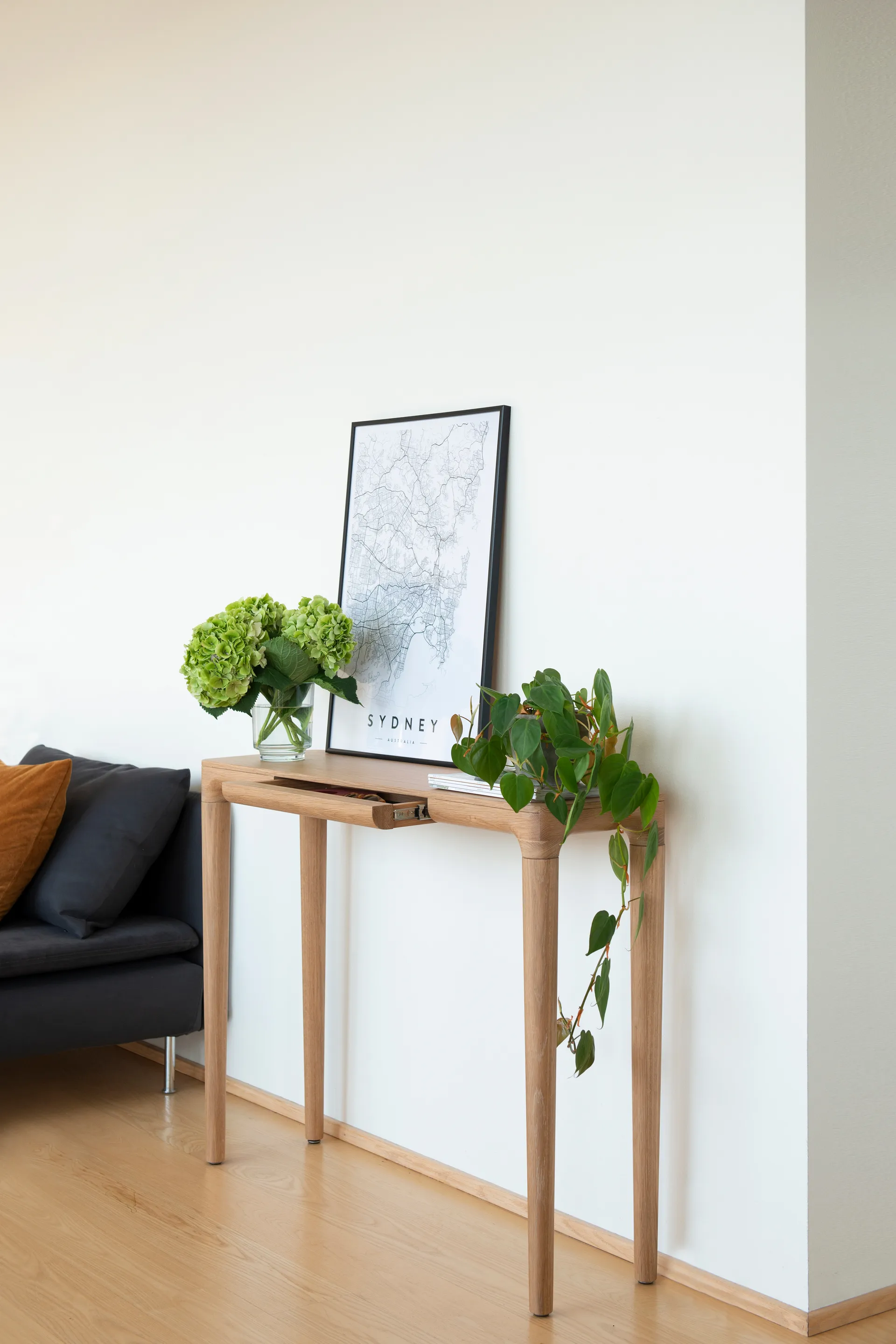 Heart'n'Soul console table 110 cm, Oak Umage