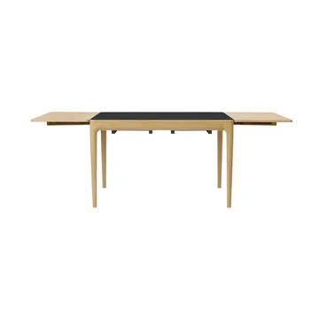 Heart'n'Soul dining table 90x120 cm - Oak-obsidian black - Umage
