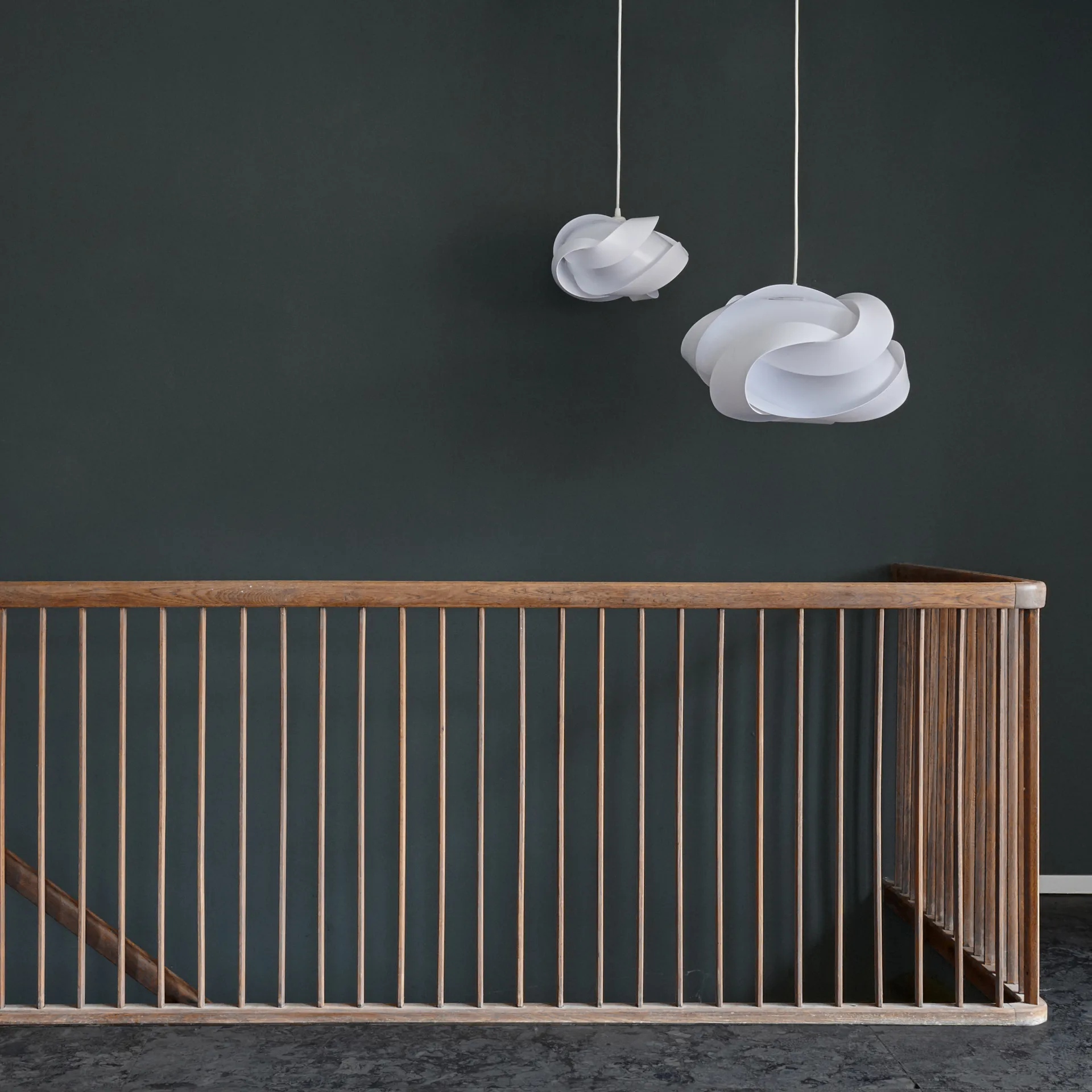 Ribbon lamp shade white, Ø33 cm Umage